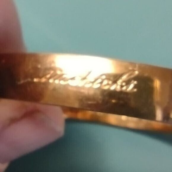 Kate Spade‎ Gold Coloured Bridesmaid Idiom Bracelet - Picture 5 of 8